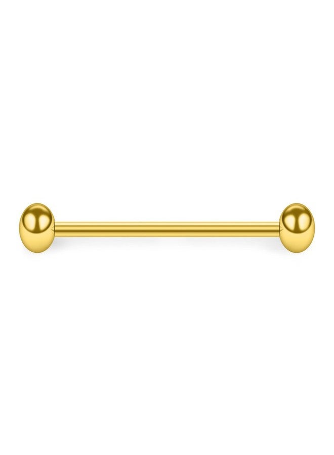 SCERRING 6PCS 14G Short Industrial Barbell Cartilage Earring Body Piercing Jewelry 1 1/4"(32mm) - Mix Color - Image 5